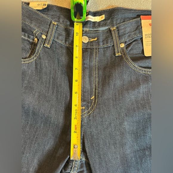 NWT Levi's Middy Straight Leg Jeans 31 X 30 - Picture 7 of 12